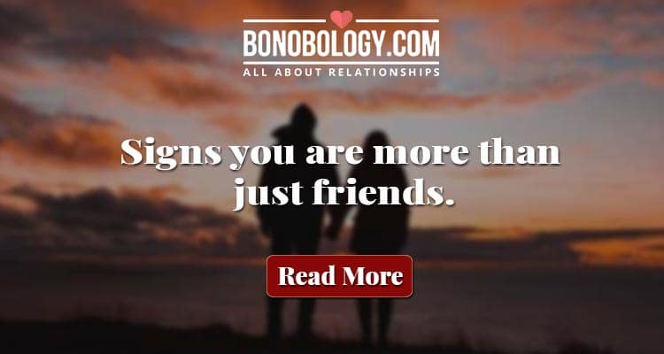 Stories on signs you are more than just friends