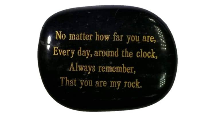 Keepsake rock