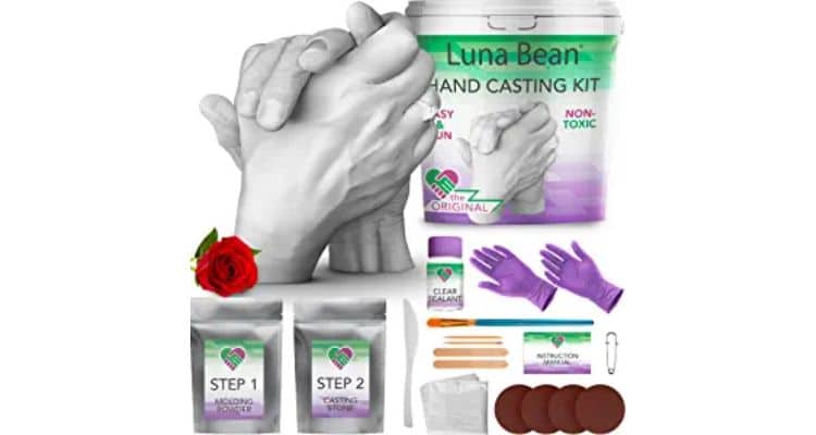 Keepsake hands casting kit