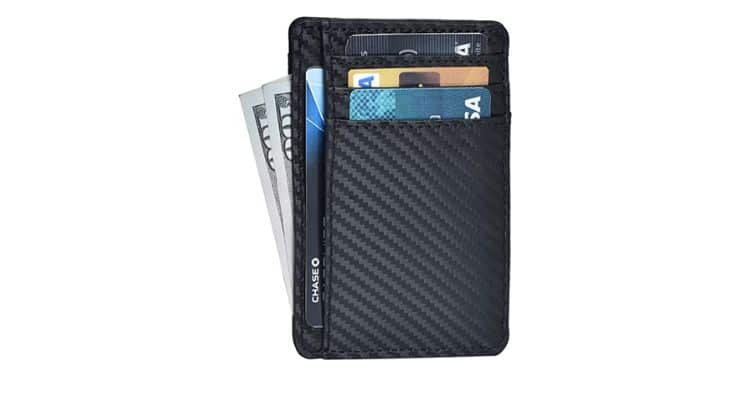 Slim pocket card holder