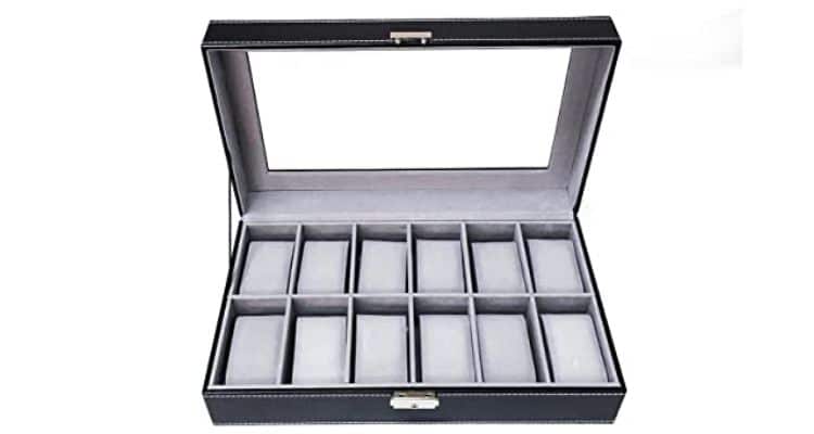 Watch organizer box